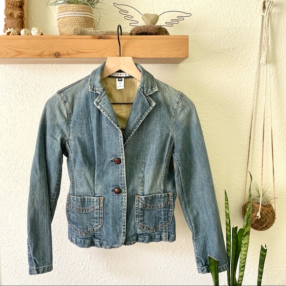 GAP Jackets & Blazers - GAP denim blazer